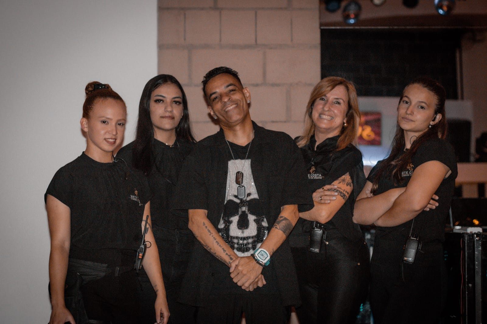 Equipe Bete Costa em evento